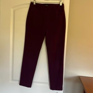 White House Black Market purple slacks